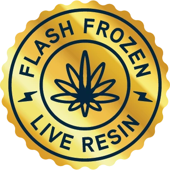 Flash Frozen Live Resin badge